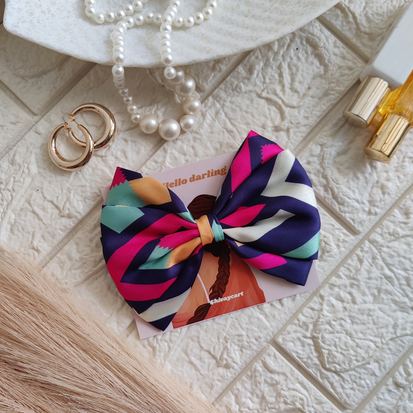 Flutter Bloom Layered Bow