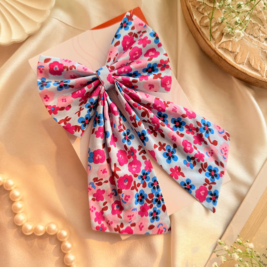 Sunshine Long Pigtail Bow