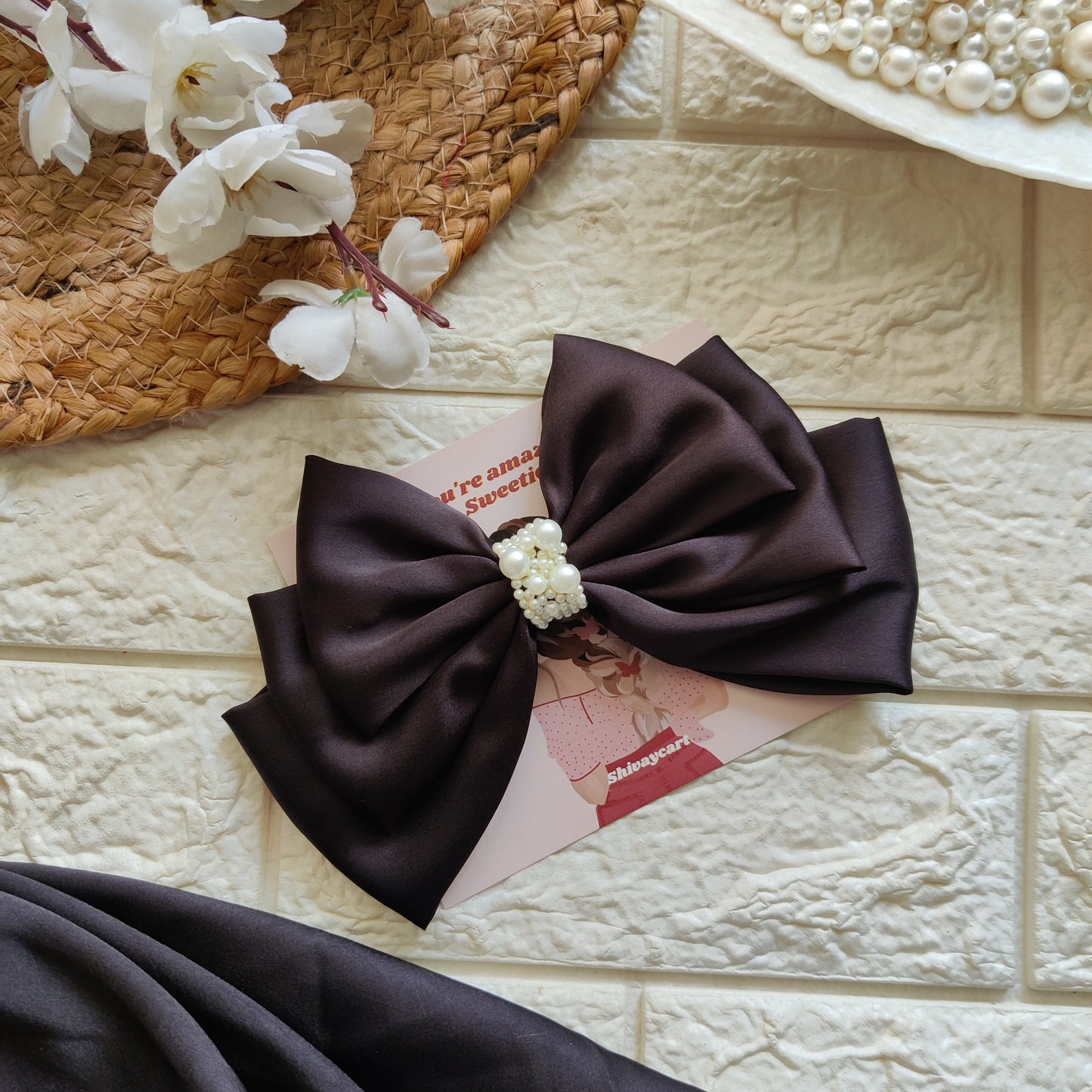 Black Layer Bow