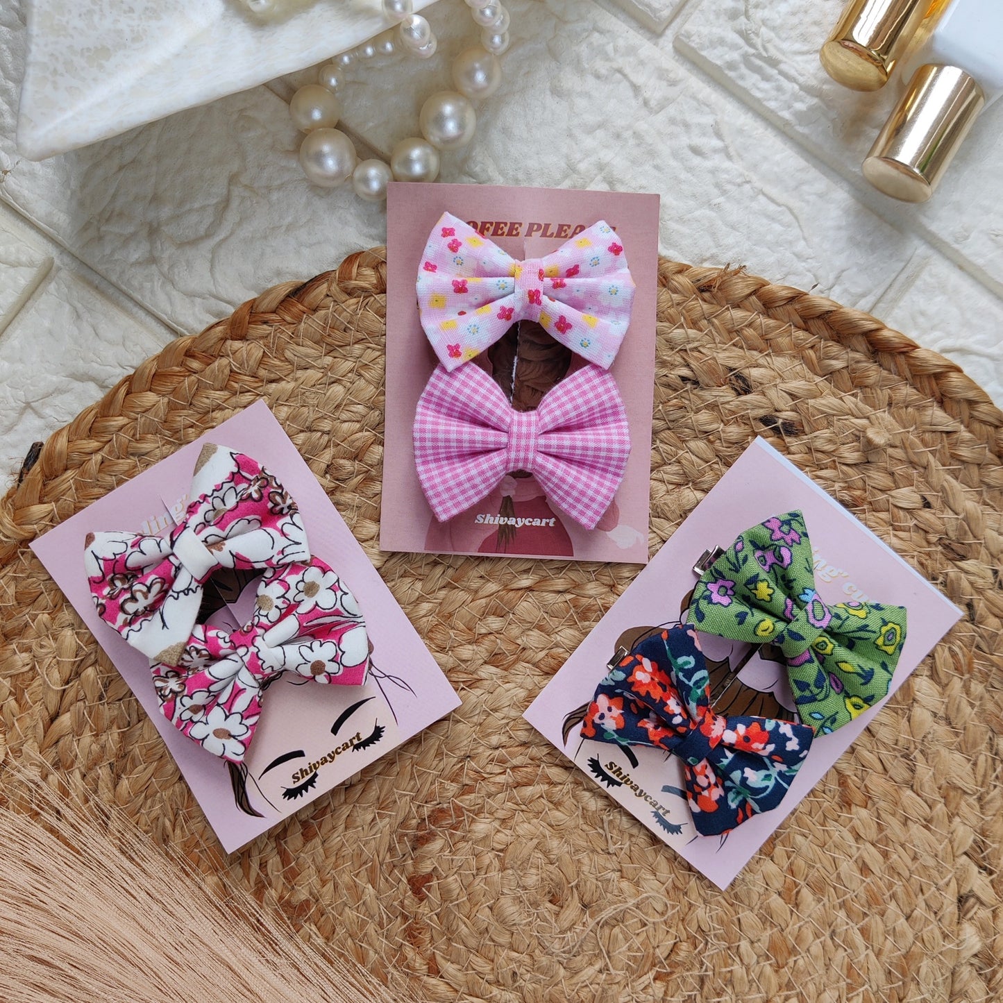 Dainty Mini Bows Combo