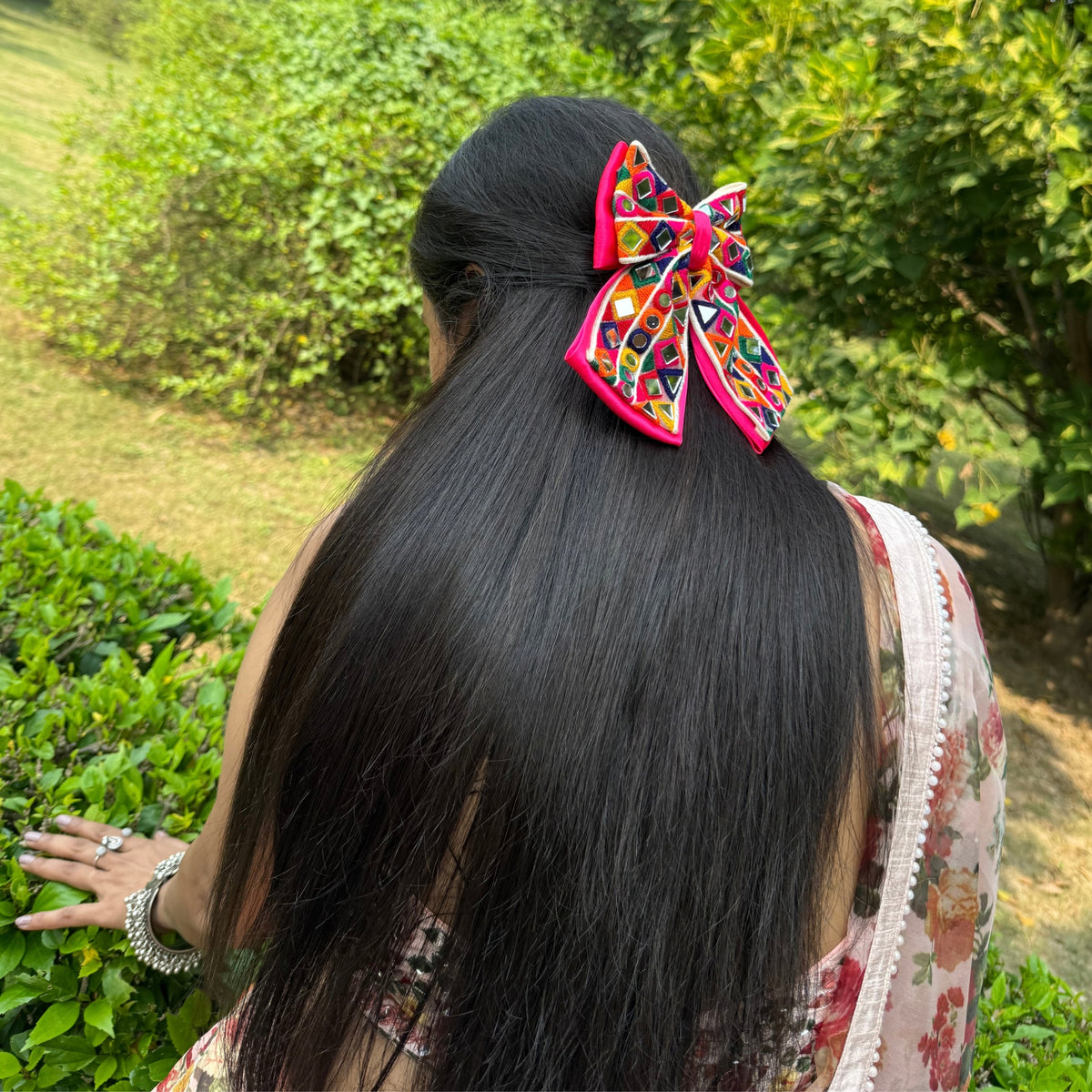 Rangoli Bow Pink