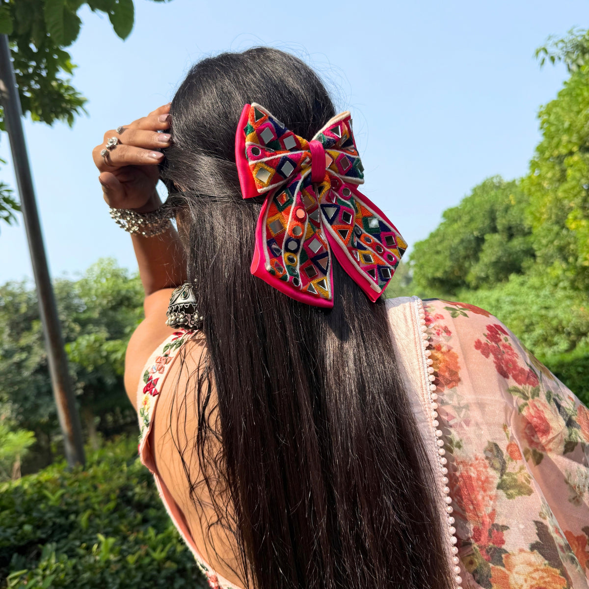 Rangoli Bow Pink