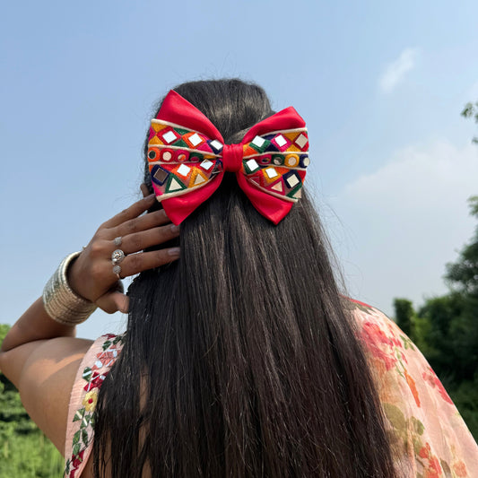 Utsav Bow Red