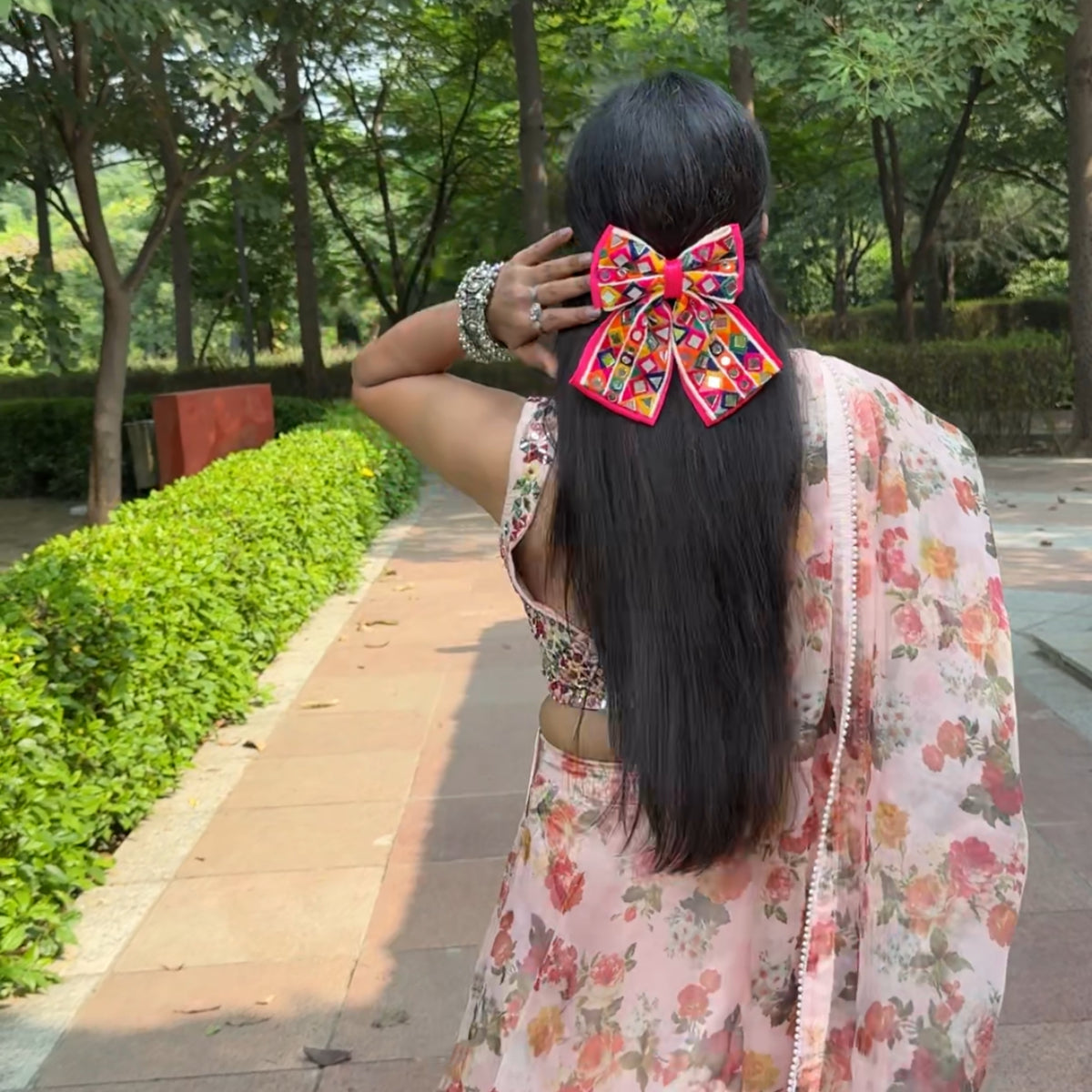 Rangoli Bow Pink