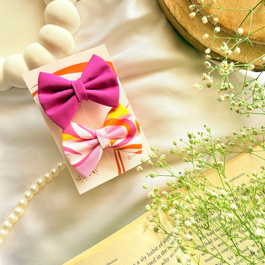 Mini Bows - Leafy