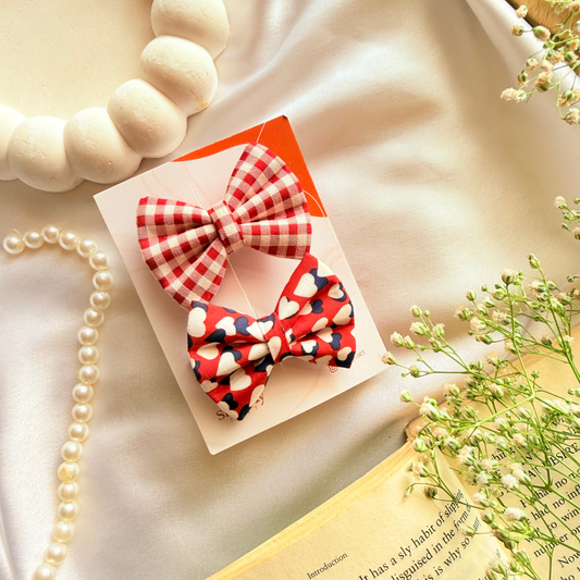 Red Mini Bows