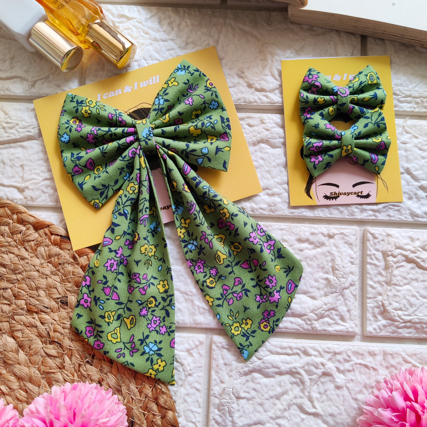 Garden Bloom Bow Set