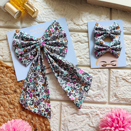 Meadow Flower Bow Set